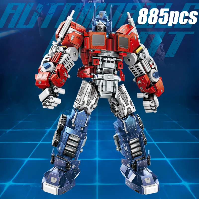 Automobile Building Bricks Sets MOC War Robot Blocks Toys Classic Movie Birthday Gifts for Boys Kids Girls Children High-Tech 4