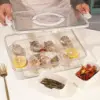 Divided Serving Tray with Handle, 8 Compartments Snack Box for Candy, Nuts, Cookies, Fruit, Snacks, Party Favor, Wedding 5