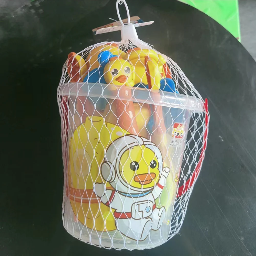 14 Pieces Sandpit Toy Set Toddler Beach Toys Sandbox Toy with Sand Moulds Bucket Shovels Watering Can for Children Kids 5