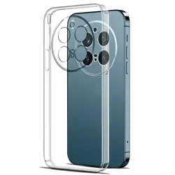 Flexible Transparent Shockproof Phone Case with Enhanced Camera Protection for Vivo X300s (Clear)