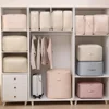 Clothes and Blankets Storage Bag Travel Portable Down Jacket Cotton Jacket Bags Large Capacity Household Organizer Containers 1