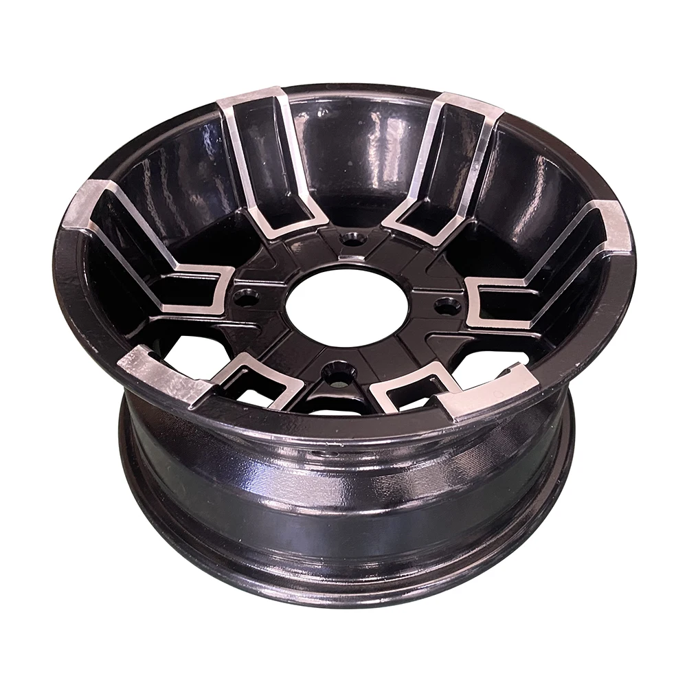 ATV 10-дюймові передні та задні колеса з алюмінієвого сплаву для чотириколісних транспортних засобів, квадроциклів, картингів, шин 22/20X10-10 23/21X7-10