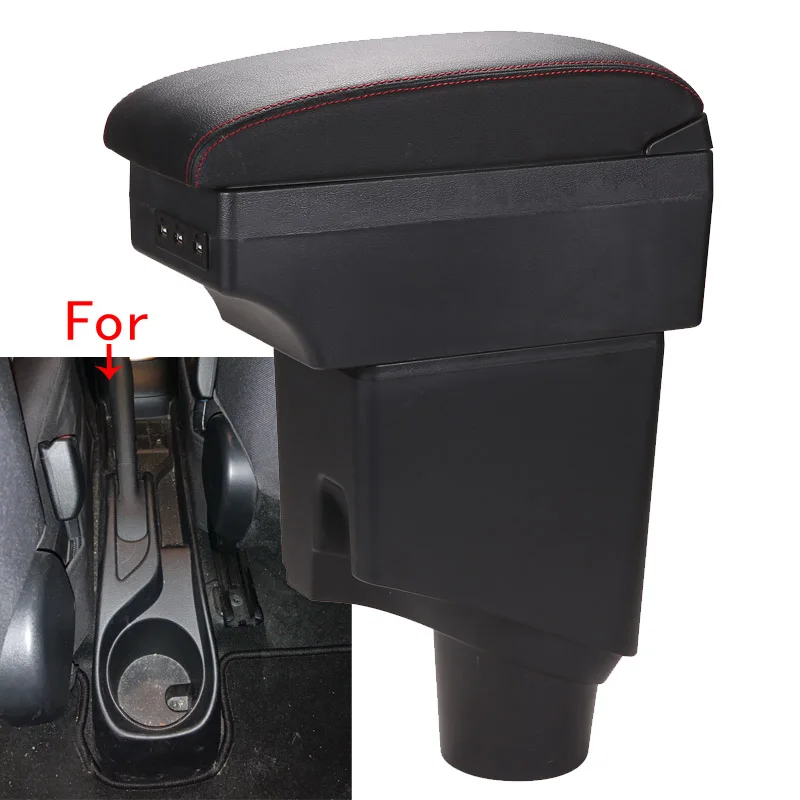 Für Toyota Yaris Armlehne Box Für Toyota Yaris hybrid Auto Armlehne Zentrum Lagerung Box Innen details Retrofit teile 2015-2023 – Detail 1