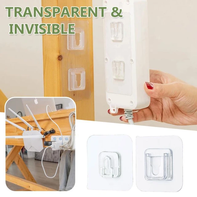 6 Pair Double-sided Adhesive Wall Hooks Waterproof Oilproof Self Adhesive  Hooks Reusable Seamless Hanging Hook - Price history & Review, AliExpress  Seller - Mintiml Life Store