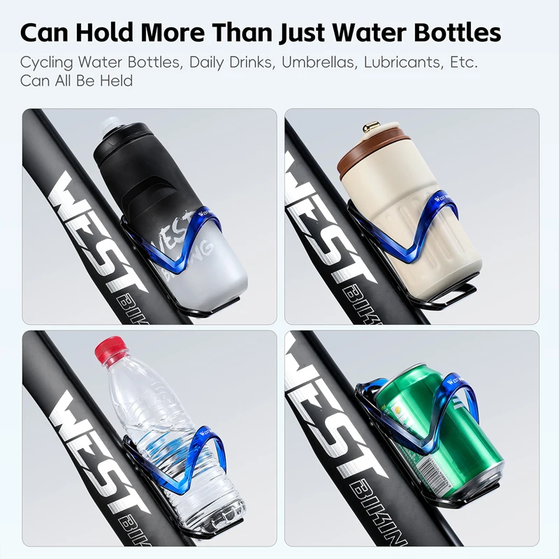 Bicycle Bottle Holder WEST BIKING Ultralight MTB Road Bike Water Bottle Cages Cycling Rack Bracket Bicycle Accessories bicycle water bottle cage bicycle bottle holder water bottle holder