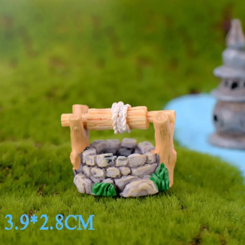 1pc DIY Miniature Fairy Garden Lawn Ornament Pot Craft Mountain Dollhouse Home Decor  Decoracion Desk Decoration Fairy Garden