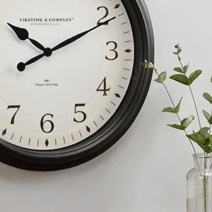 FirsTime & Co. Avery Whisper Clock