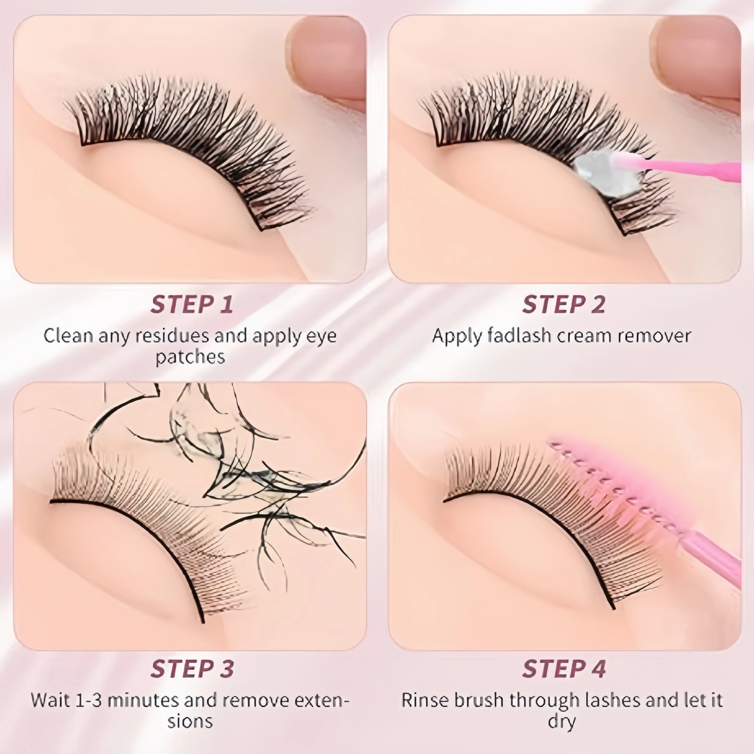 10 Bottles Korea 15g SKY Pink Gel Remover For Removal Lashes and Eyebrow Liquid Adhesive Eyelash Extensions Remover Makeup Tools 6