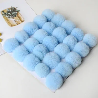 Fluffy Pom Pom Balls - Assorted Sizes for Crafts & Fashion Accessories