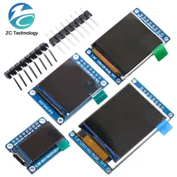 Display 0.96 1.3 1.44 1.8 inch IPS 7P SPI HD 65K Full Color LCD Module ST7735 / ST7789 Drive IC 80*160 240*240 (Not OLED)