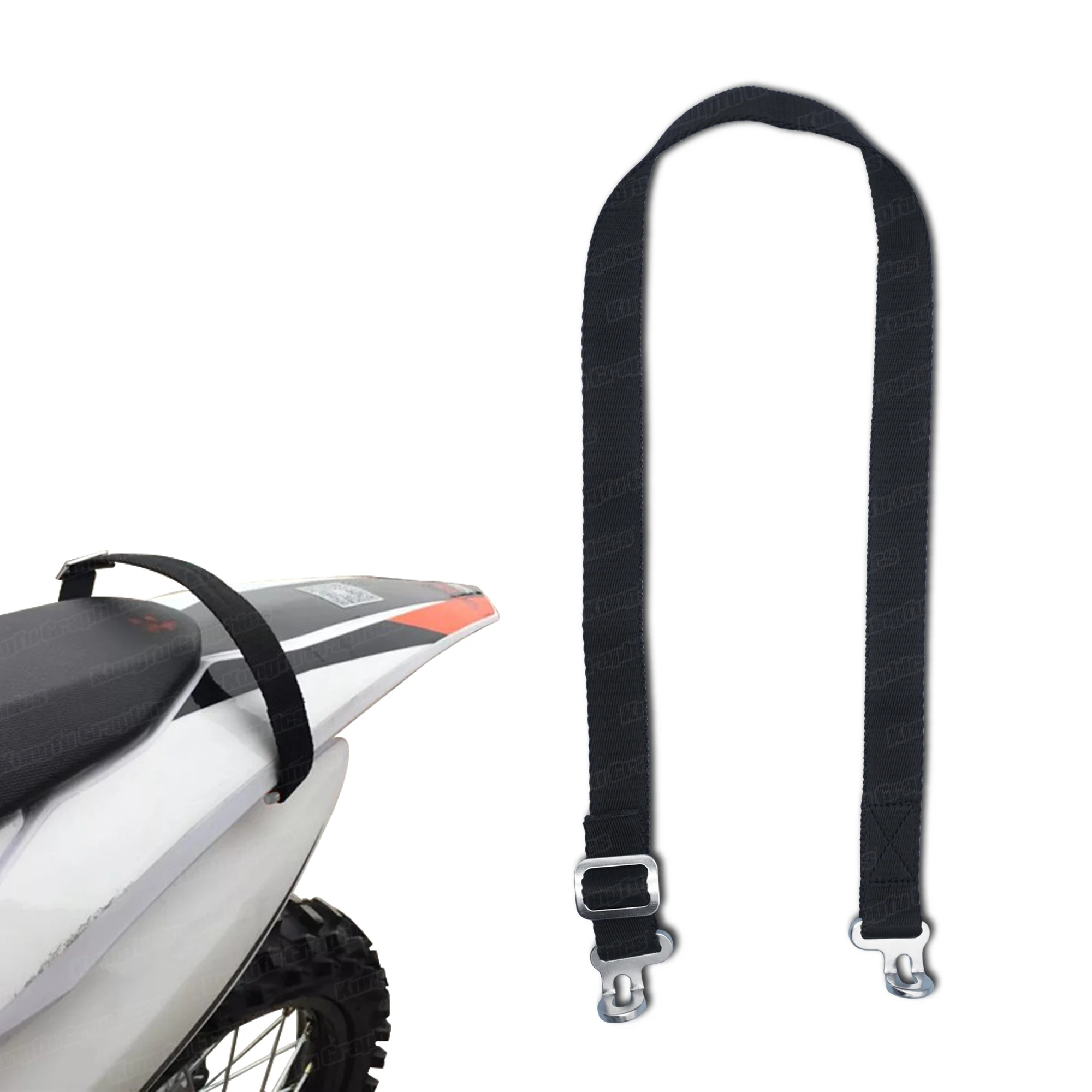 JY Racing Rear Strap Adjustable Tie-downs Dirt Bike Seat Strap for KTM SX XC-/ XCW EXC