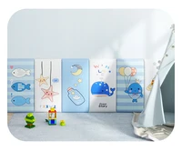 Tatami Headboard Soft Bag Anti-collision Backrest Self-adhesive Wall Sticker Wall Mat Waterproof Moisture-proof Bed Wallpaper 4