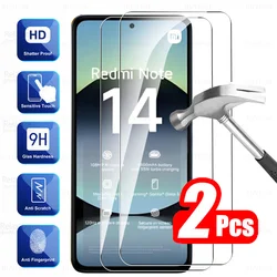 Premium Tempered Glass Screen Protector Film (2 - Pack) for Note 15 Pro 5G (2 Pieces)