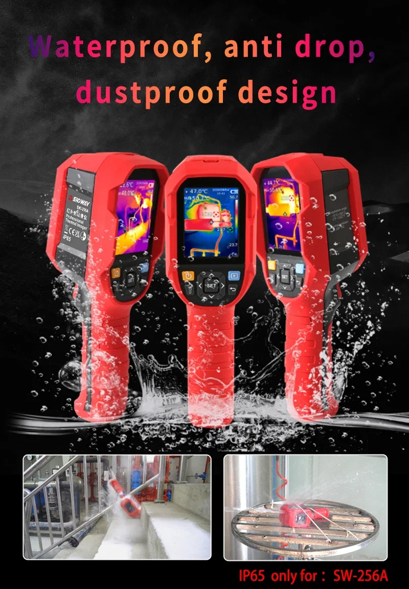 SNDWAY SW-8120S SW-256A Thermal Camera Infrared Image Camera Handheld Thermal Im