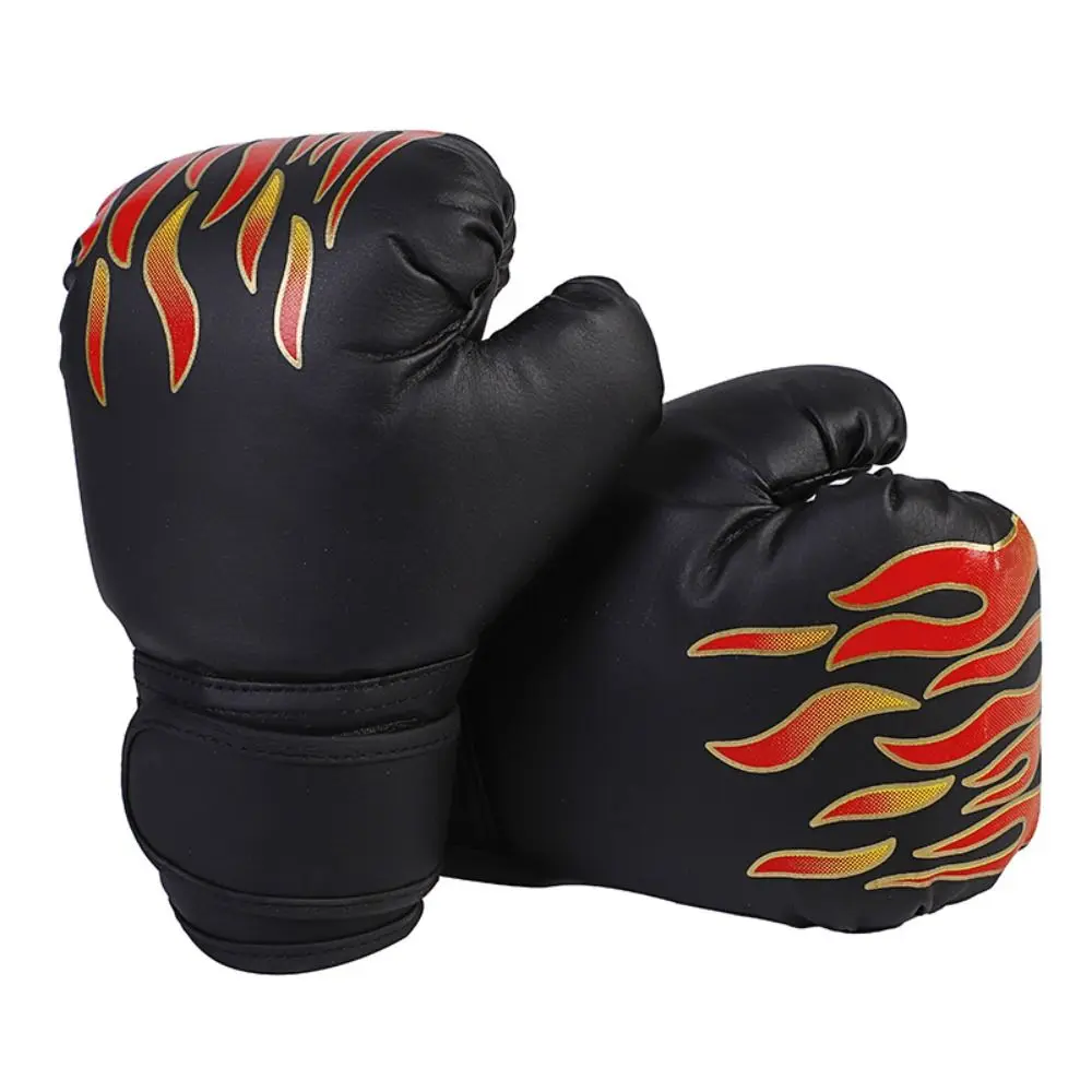 New Adjustable Boxing Gloves Breathable Professional Hand Protector Competition Fighting Mitts Children