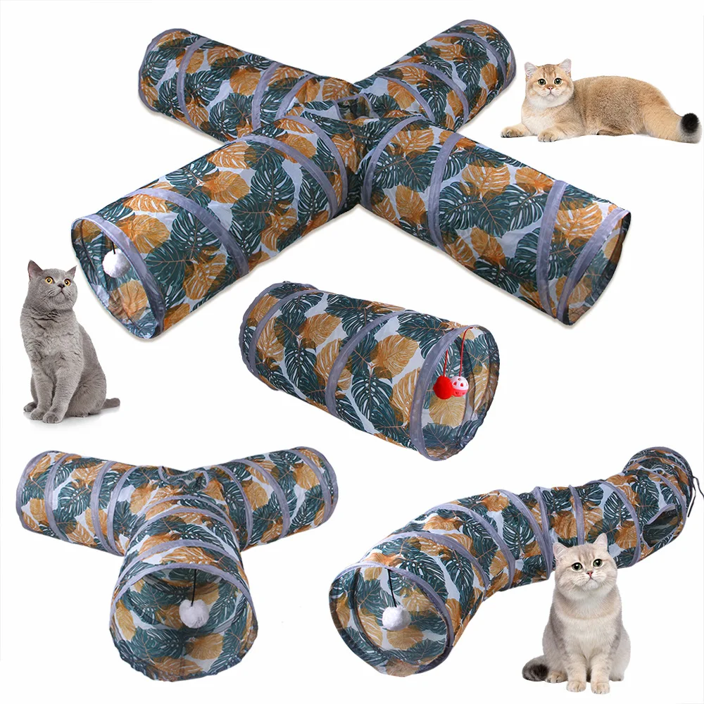Interactive Cat Toy Cat Tunnel Tube Tunnel Bed Cat Toys Cat Beds