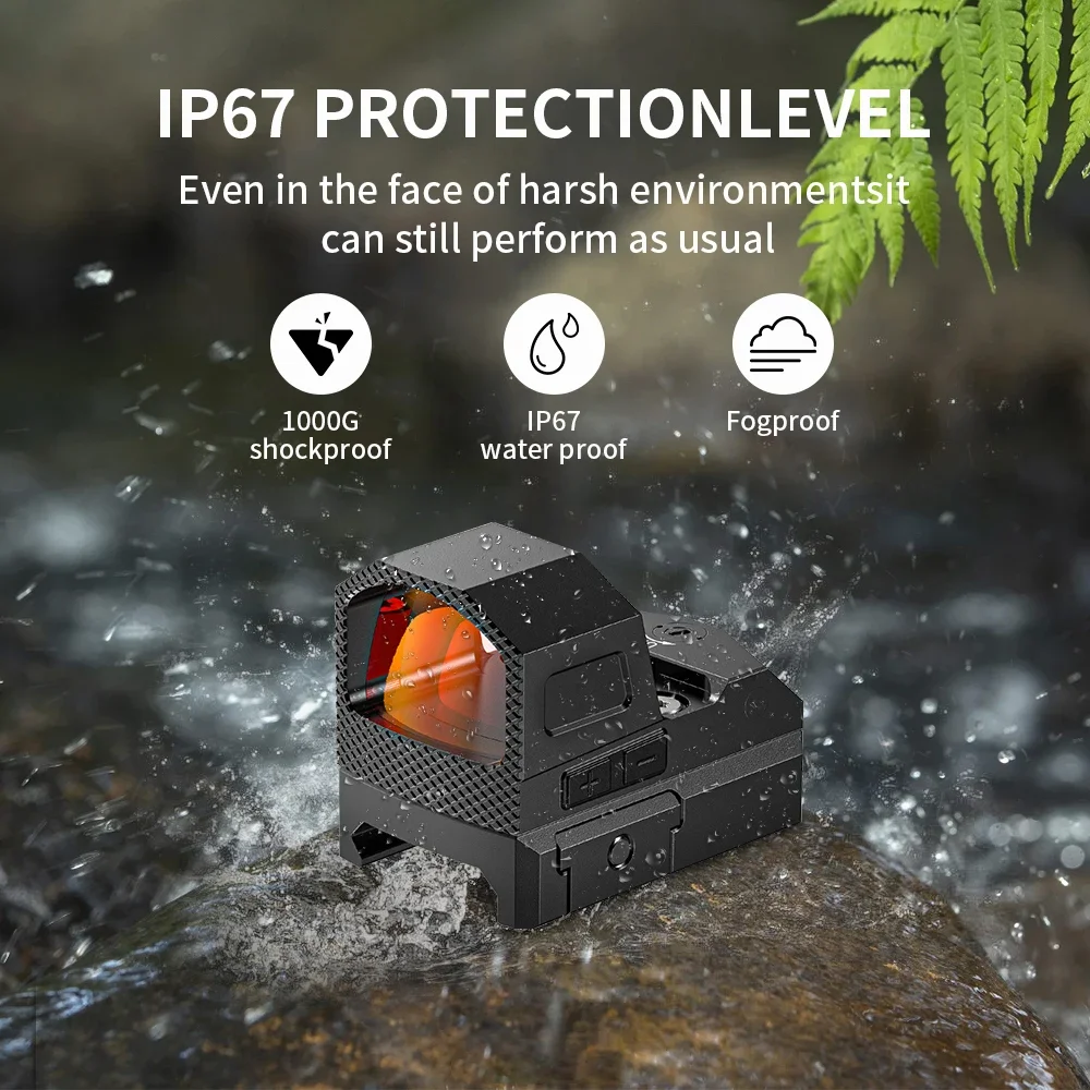 KF-20 Red Dot Aiming Multi-Grid MOJ Footprint Motion Sensor Compatible with G17 for Sports & Entertainment