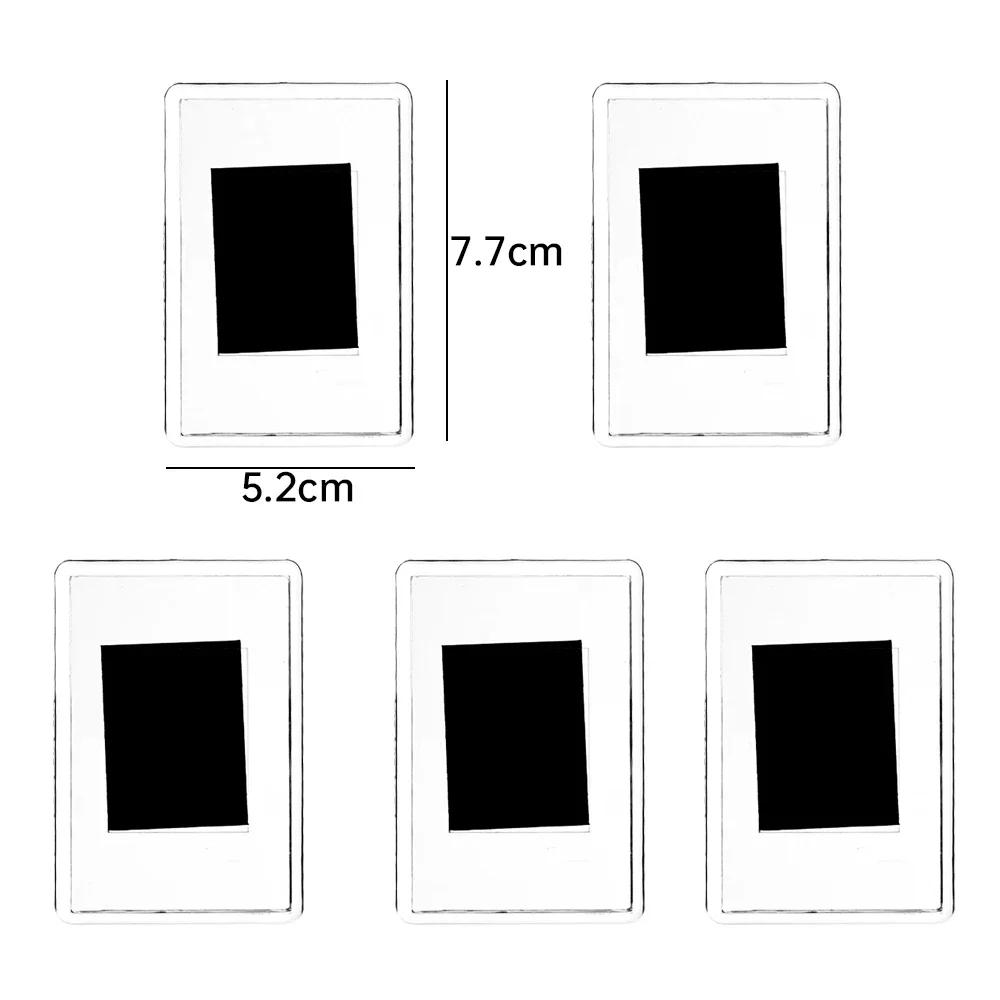 Clear Acrylic Magnetic Photo Holders - DIY Home Decor and Organizer