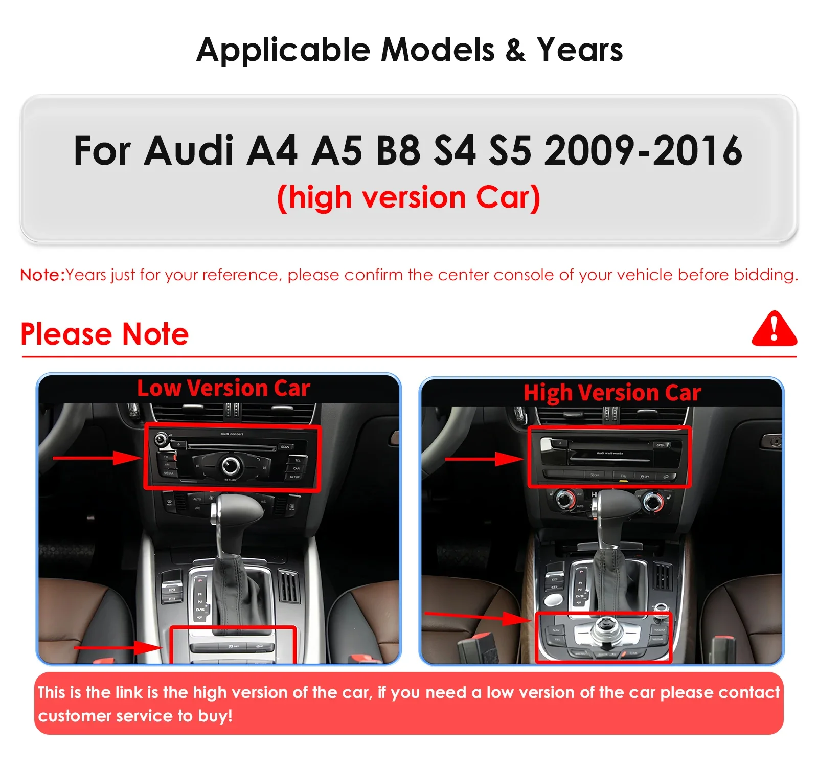 10,25 Zoll Hizpo Android Autoradio für Audi A4 A5 B8 S4 S5 2009 - 2016 Intelligenter Bildschirm RDS GPS SWC BT 4G Auto CarPlay Multimedia – Detail 3