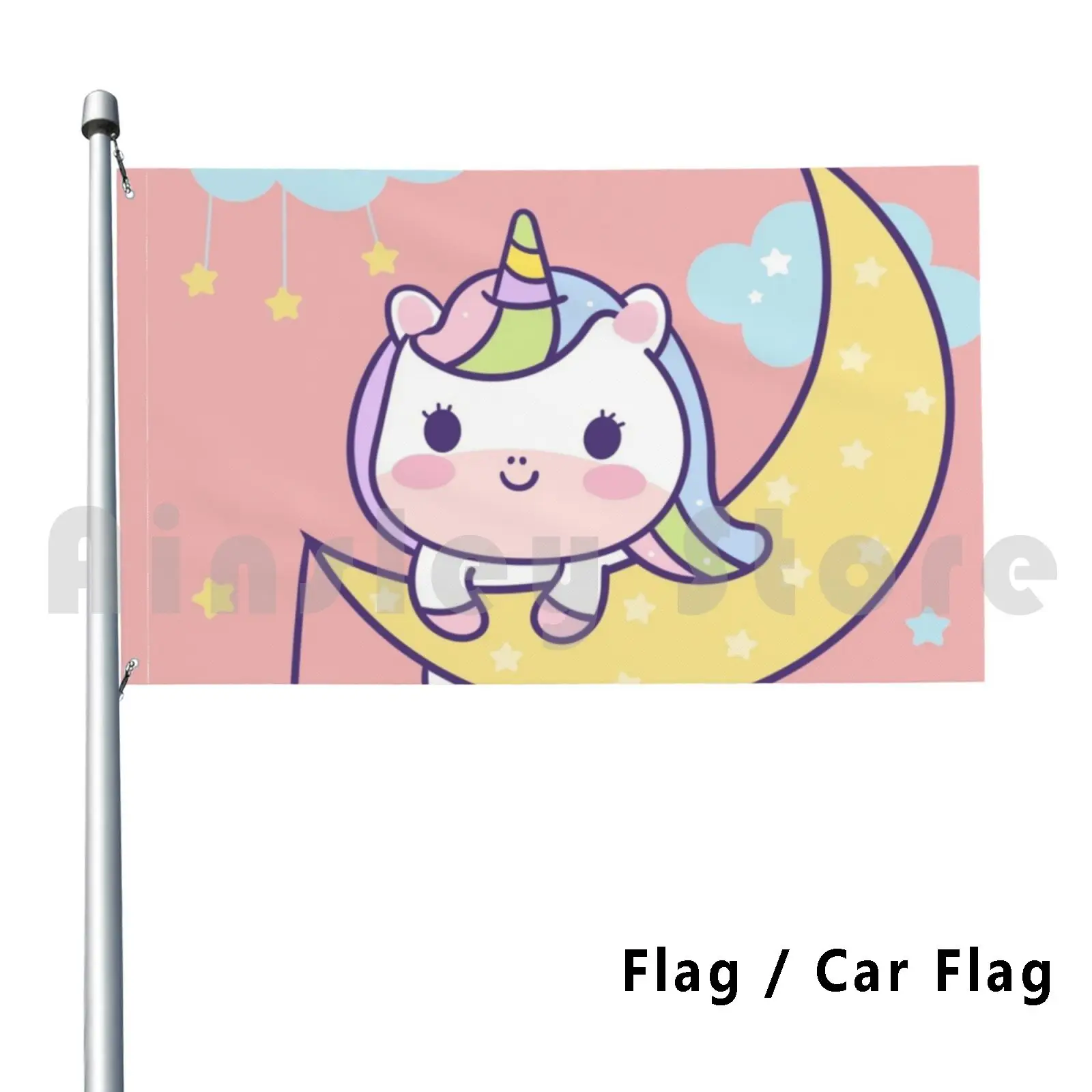 Little In The Moon Outdoor Decor Flag Car Flag My Little Mlp Luna Nightmare Moon Mare In The Moon Moon Princess
