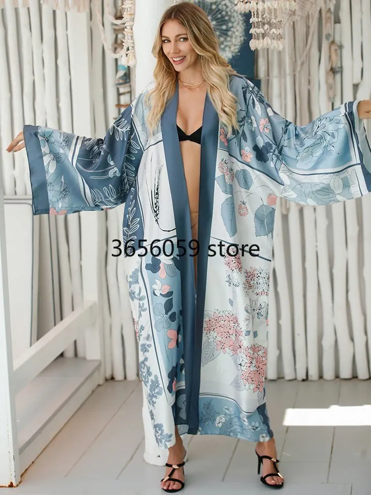 Kimonos Woman Japanese Kimono Cardigan Cosplay Shirt Blouse For Women Japanese Yukata Female Summer Beach Kimono