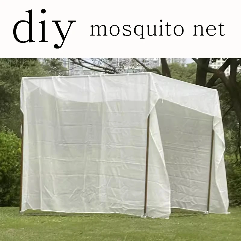 Diy Mosquito Net Camp Outdoor Huntting Fishing Garden Dormitory Tent Camping Cut Yourslf Own Size 2m*3m 3*4 3*6 5*10 Netting 3