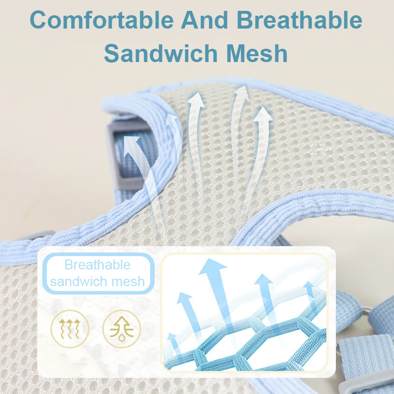 Adjustable Pet Harness Set 4