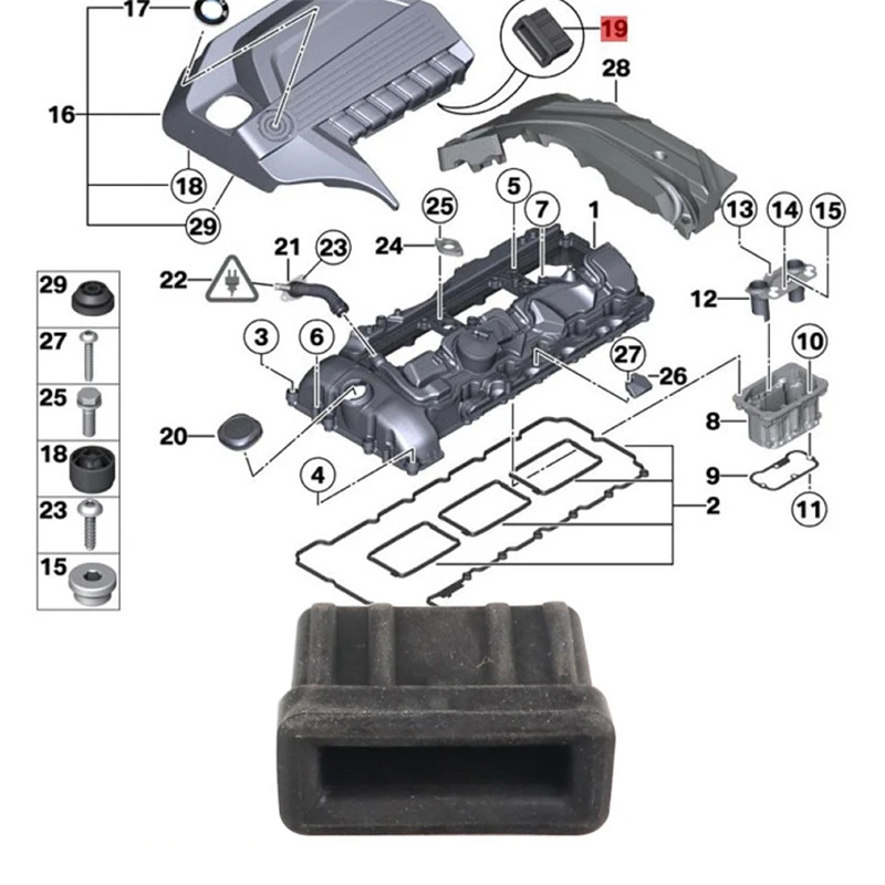 17111712911     Ʈ, BMW E32 E38 E34 E39 735I 1988-1992 740I 1993-1994 750IL 1988-1994, 2X