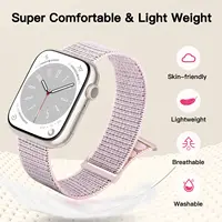 Nylon Loop Strap for Apple Watch Band 46mm 40mm 44mm 45mm 42mm 41mm 38mm Smart Belt Bracelet for IWatch Ultra 49mm 8/7/6/SE/5/4 - Image 2