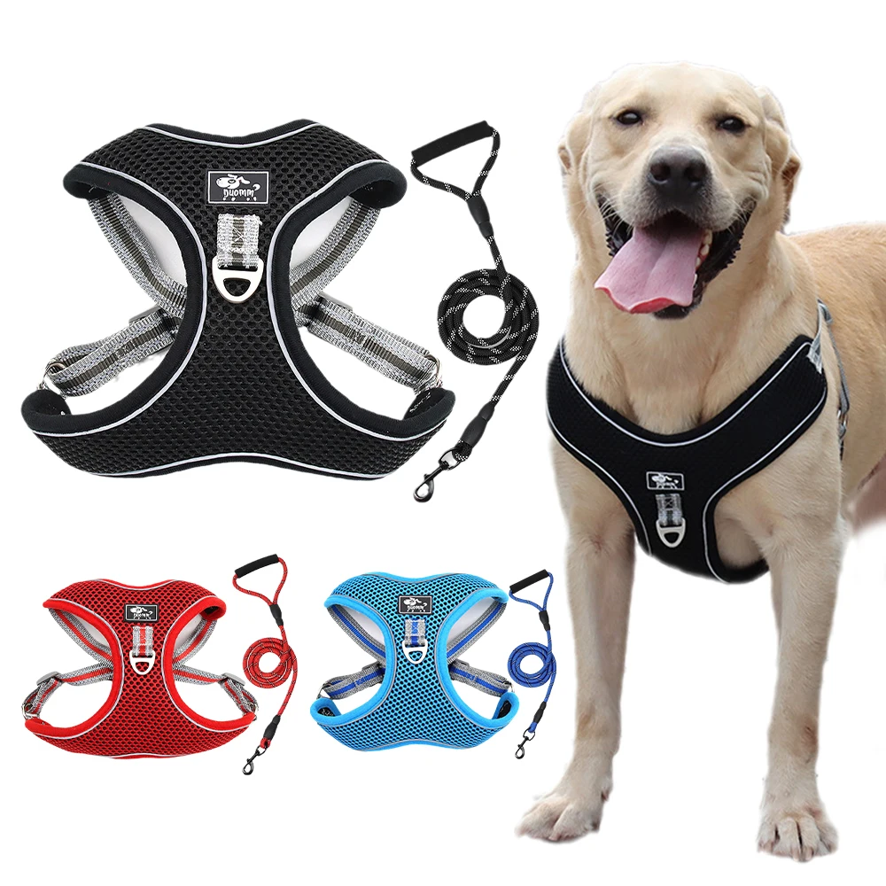 Pull Dog Harnesses Large Dogs Large Dog Harness Leash Set Harness