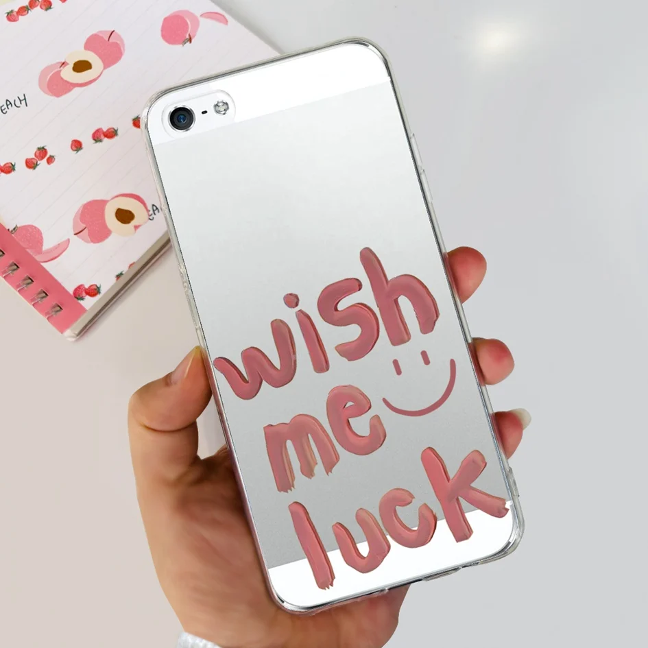 Cute Astronaut Clear Silicone Shockproof Phone Case