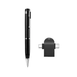 Professional Voice Recorder Pen | Compact Audio Gadget - 8 GB (With OTG recorder)