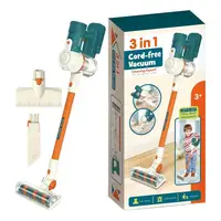 Kids Vacuum Cleaner Toy Pretend Play Vacuum Cleaning Toy Fun Parent-Child Interactive Sweeping Toy With Music And Lights for 1