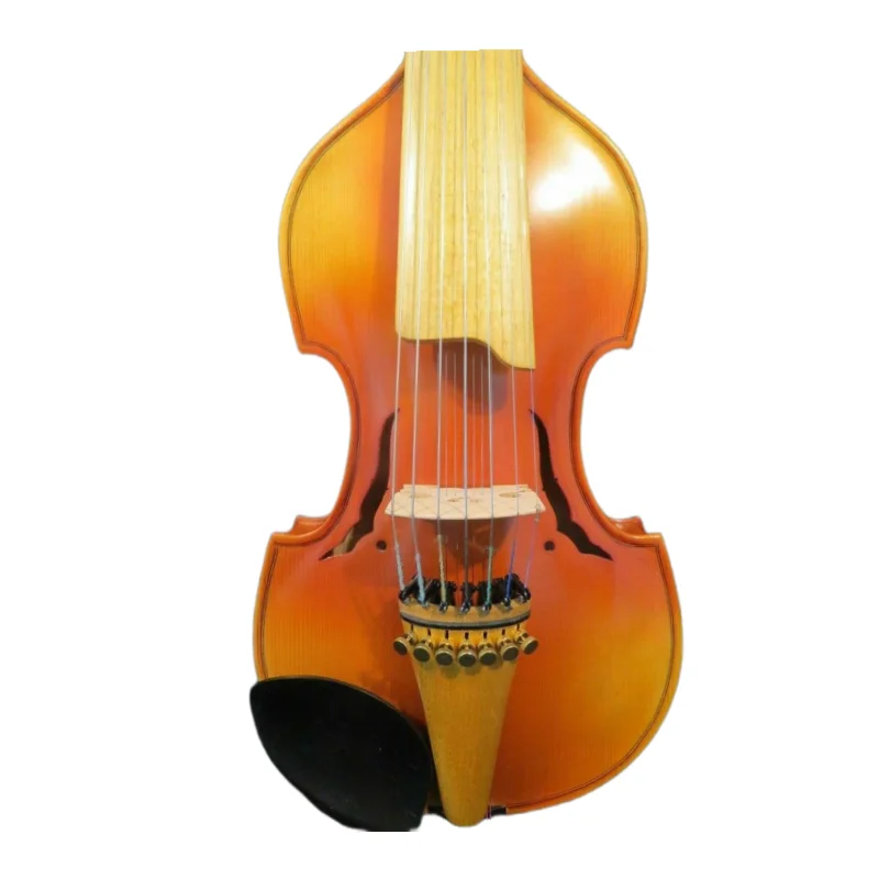 Master SONG 7&times;7 strings 14" Viola d'Amore,carving angel scroll 14 string #14590