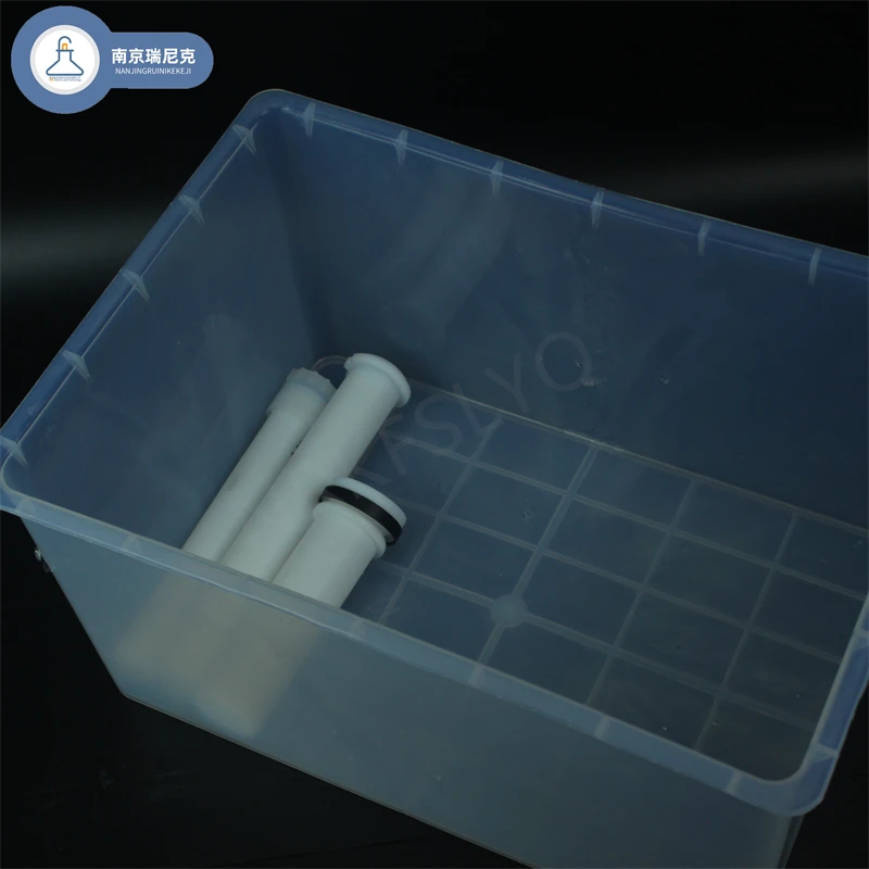 고순도 전자 등급 PFA 산성 실린더, 고온 내성 실험 등급 PFA 세척 탱크, 15L