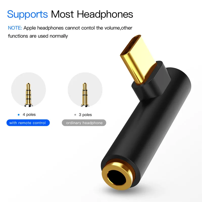 รูปสินค้า สายแปลง USB-C เป็นหูฟัง 3.5 มม. สำหรับมือถือ