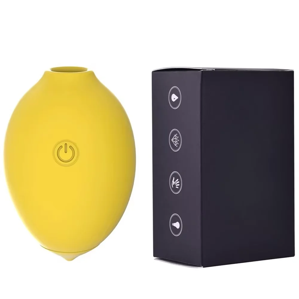 Clit Sucker Sucking Lemon Vibrators 10 Power Suction Love Egg Nipple Stimulator Adult Sex Toys Female Masturbator Women's Spring