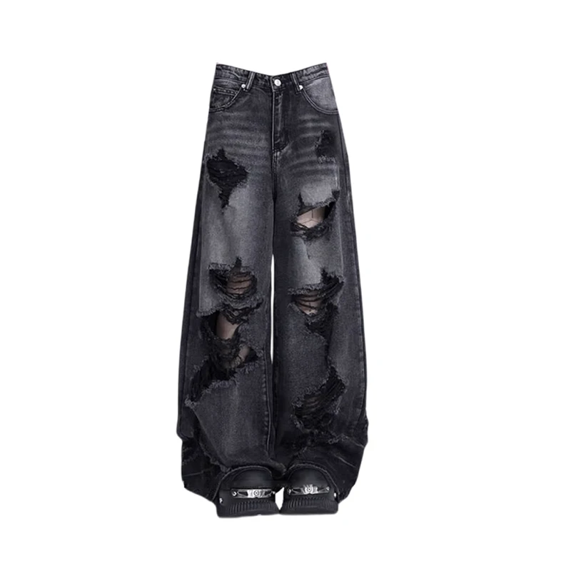 パンツ Lagust 00s emo damage denim pants Lagust 00s emo damage denim pants