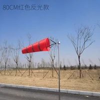 40/60/80/100Hot Sale Reflective Windsock Outdoor Scratchproof Windproof Fluorescent Reflective wind sock Weathervane Weathercock 3
