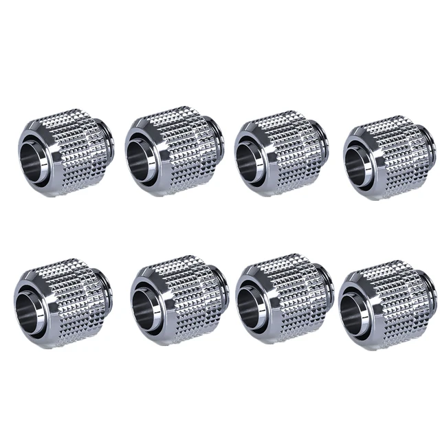 Kit de Encaixe de Tubo Macio para Tubulação Conector de Compressão Manual Preto e Prata 10 mm 13 mm 10 mm 16 mm 8 - Imagem 4