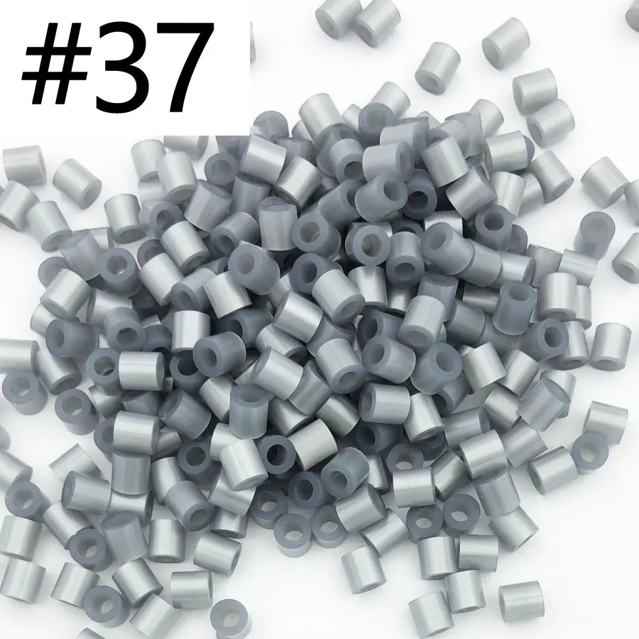 5mm 1000PCS Assorted Colored Hama Beads for Kids DIY Pixel Art and Puzzles