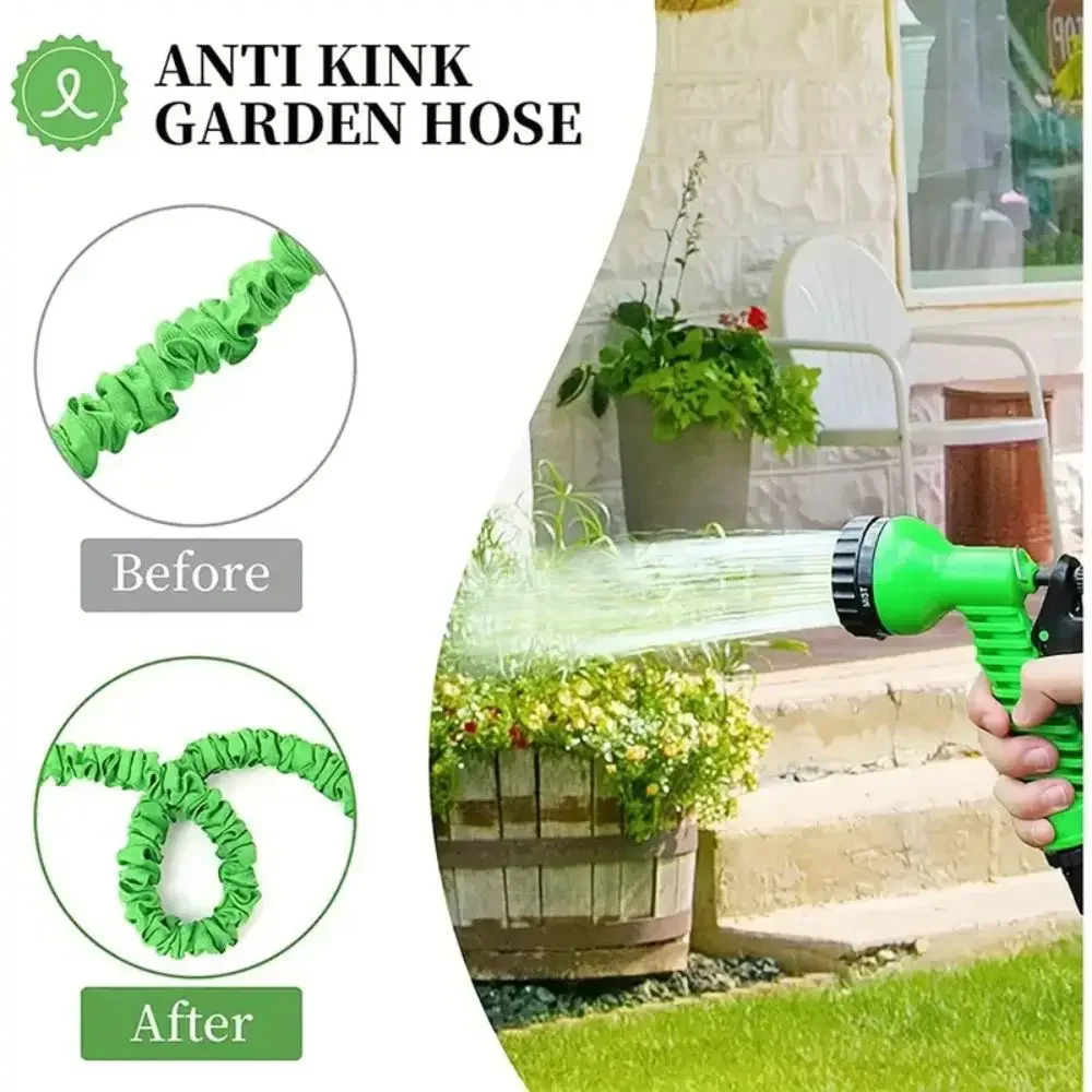 Description Picture 6 of itemHome Garden Hoses High-Pressure Expandable Magic Hose Multi-Function Water Gun Sprayer Car Wash Pipe Home Garden Watering Hose
