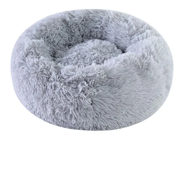 Home Plush Pet Nest Winter Cat Nest Dog Nest Warm Detachable and Washable Round Cat Nest Pet Bed Seasonal Universal Decoration 5