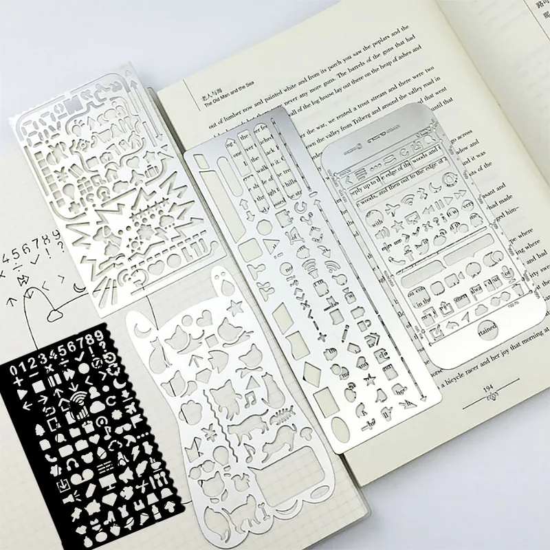 Ruler Journaling Stencils