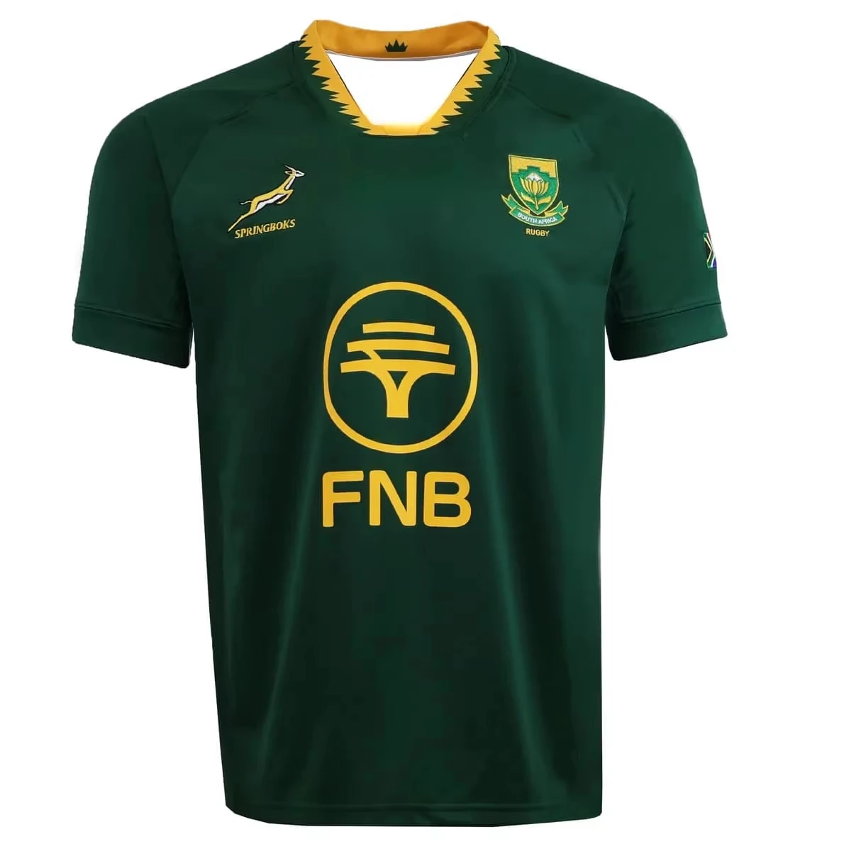 Südafrika Rugby Springboks 3D Trikot, 2026 Herren Sommer Neues Sport-T-Shirt, Atmungsaktives Schnelltrocknendes Trainingsshirt