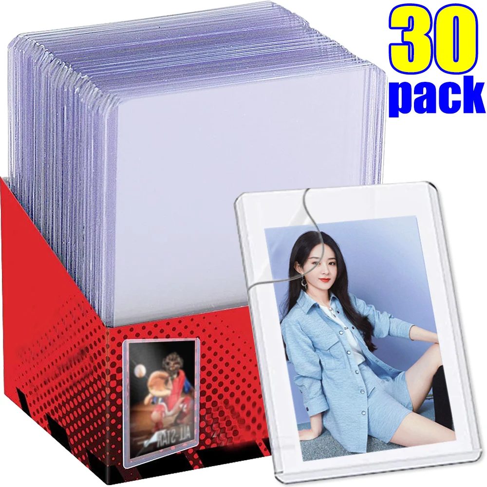

30/10/5x Card Holder Photocard Holder Photo Card Bag Pendant School Stationery Kpop Idol Photo Collect Organizer DIY Accessories