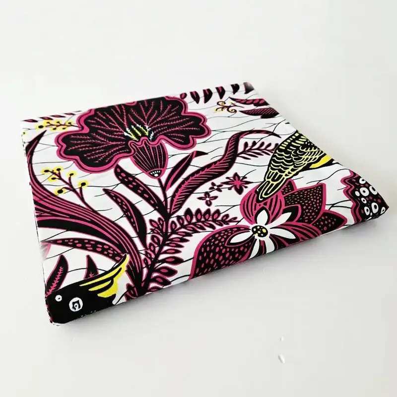 Holland wax fabric cotton textile Item No. J2-4 african wax fabric