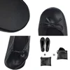USHINE Women Portable Fold Up Ballerina Flat Shoes Roll Up Foldable Ballet After Party Shoes For Bridal Wedding Party Favor 3