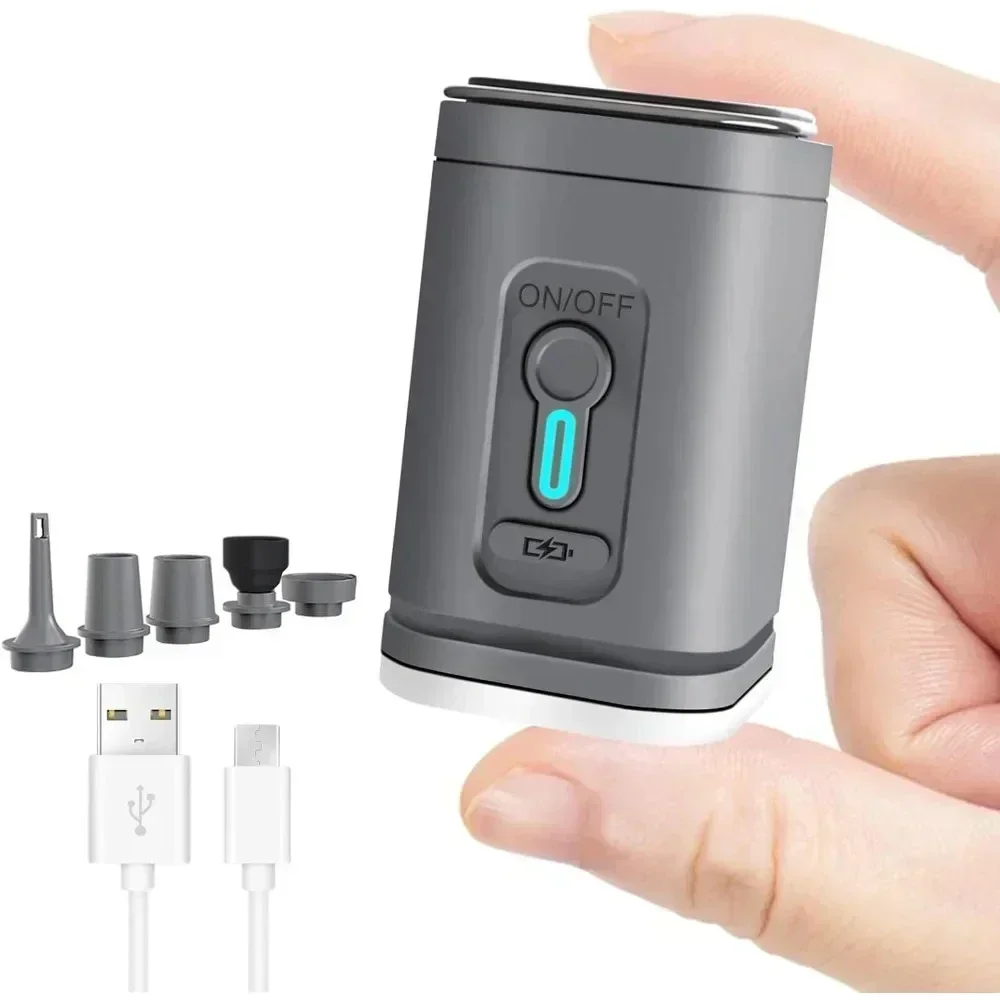รูปสินค้า ปั๊มลมพกพา USB 3-in-1 สูบ/ปล่อยลมได้ทุกที่