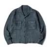 24AW KAPITAL Hirata and Hongri Style Casual Warm Soft Plush Cotton Double Pocket Lapel Long Sleeved Men Jacket 1